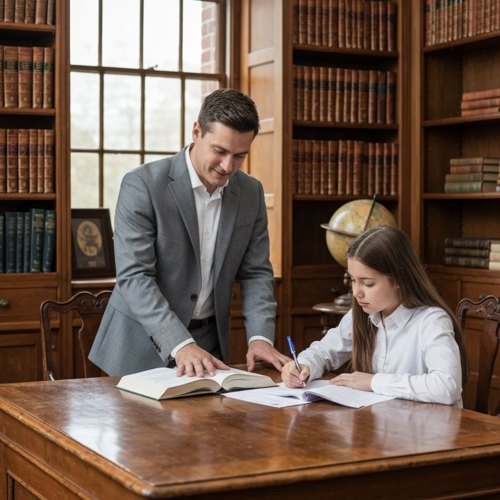 Noor Ul Hassan tutoring a student at Fluent Future Hub